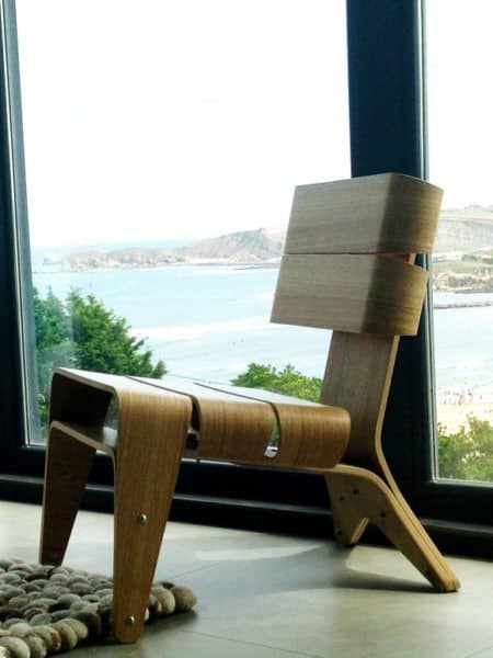 silla con estilo nórdico