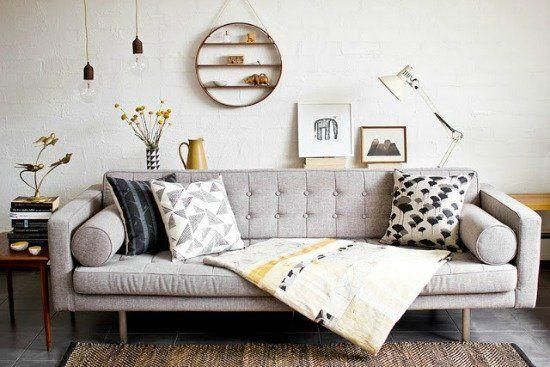 Ideas para decorar la pared sobre el sofá | Blog para decorar mi casa