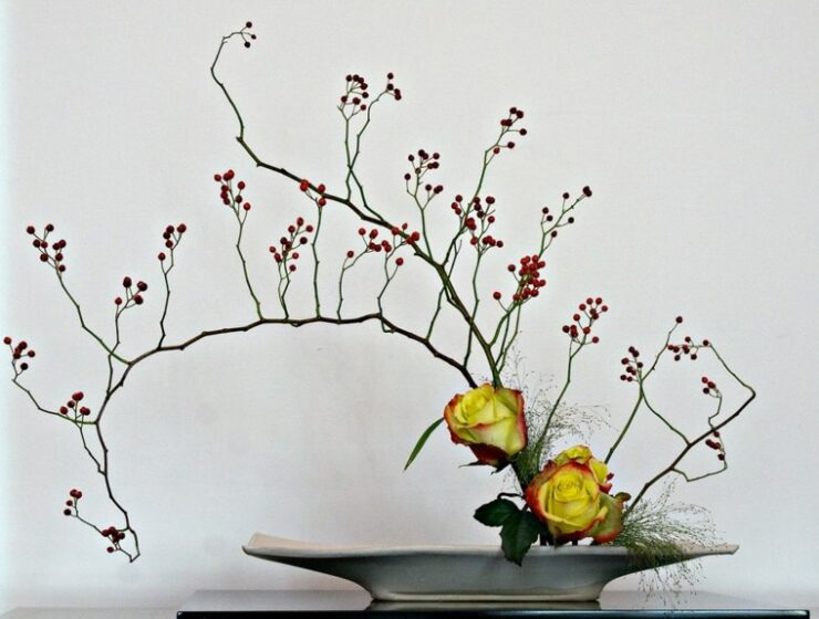 Ikebana: arte floral japonés aliado de la decoración