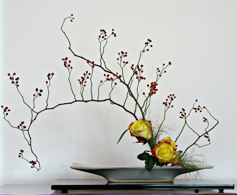 Ikebana: arte floral japonés aliado de la decoración