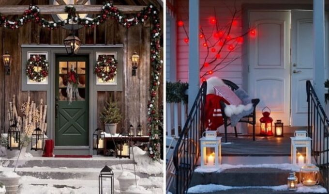 Invita a entrar a tu casa a la Navidad: ideas de decoración para tu puerta