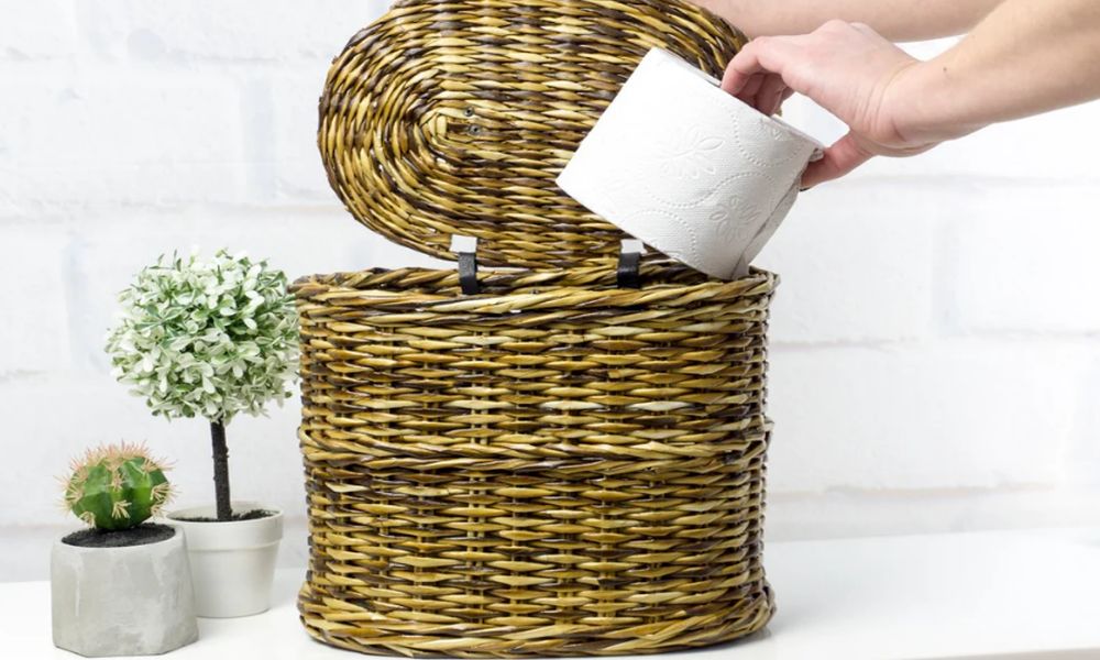 3 tips para distribuir el papel higiénico de forma decorativa