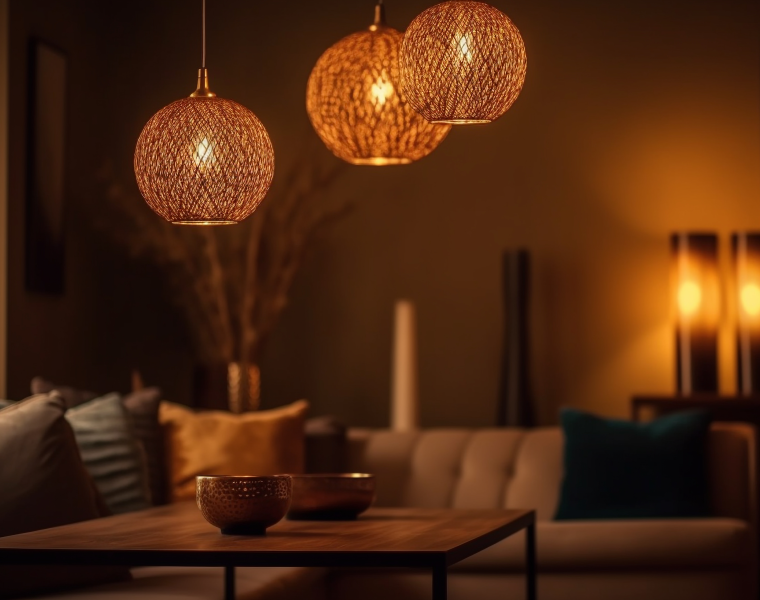 10 lámparas de diseño que convertirán por completo la decoración de tu salón