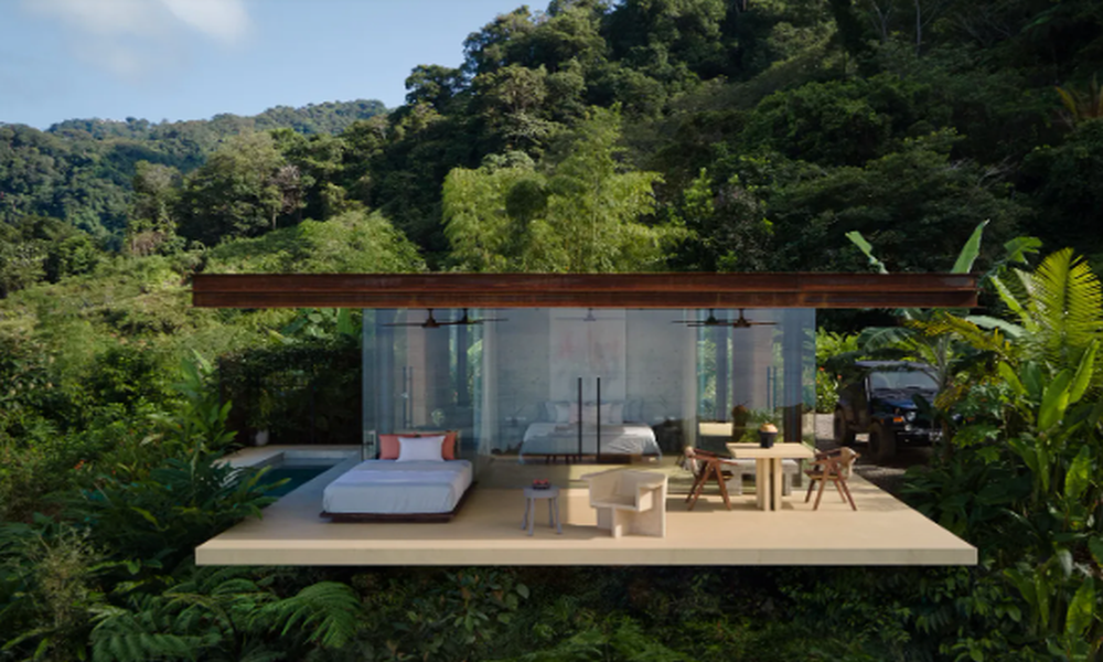 4 increíbles casas ubicadas en la espesa jungla