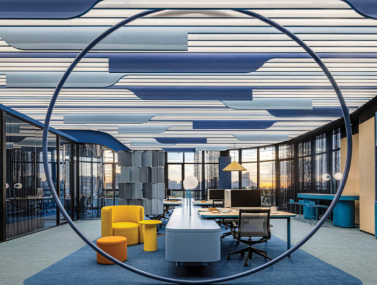 Querrás trabajar en esta oficina diseñada por Ippolito Flitz Group
