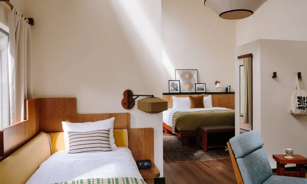 Inspírate con este hotel californiano renovado con materiales locales