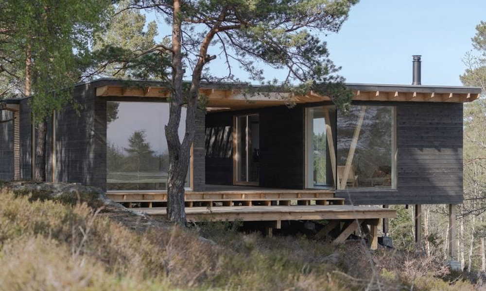 Inspírate con esta cabaña de lujo por estudio Erling Berg