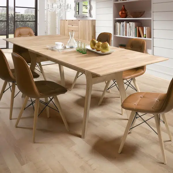 mesa de madera extensible 3